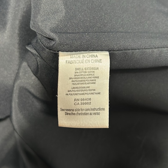 Theory High Waist Mini Skirt size 4 60s 80s print retro look - Picture 10 of 11